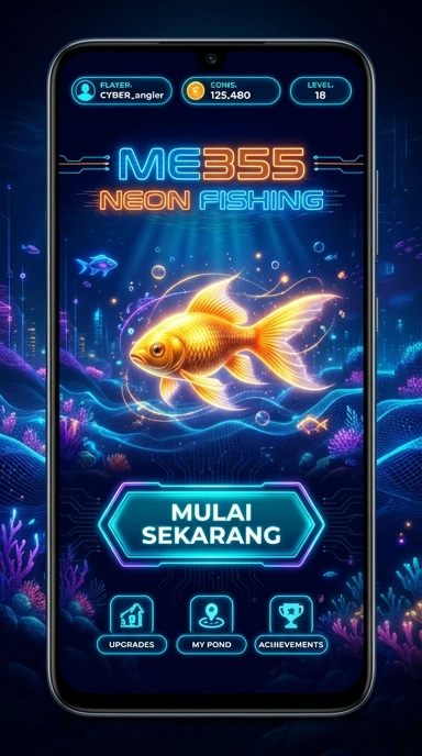 Layar utama me355 — antarmuka bersih setelah instalasi